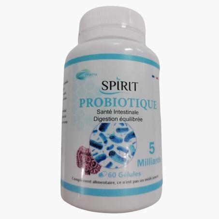 Spirit Pharma Probiotique – 60 Gélules