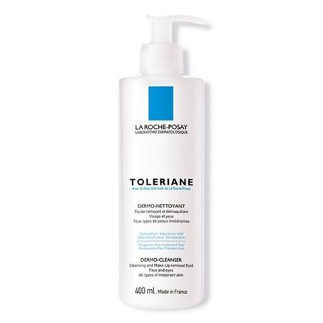 lLa Roche-Posay Toleriane Dermo-Nettoyant Fluide Démaquillant Peau Intolérante | 400ml