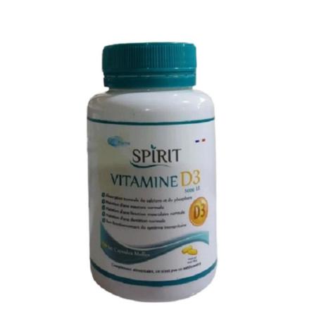 Lightbox Spirit Vitamine D3 60 Capsules