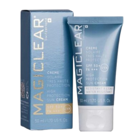Magiclear Crème Solaire Spf 50+ – 50ml