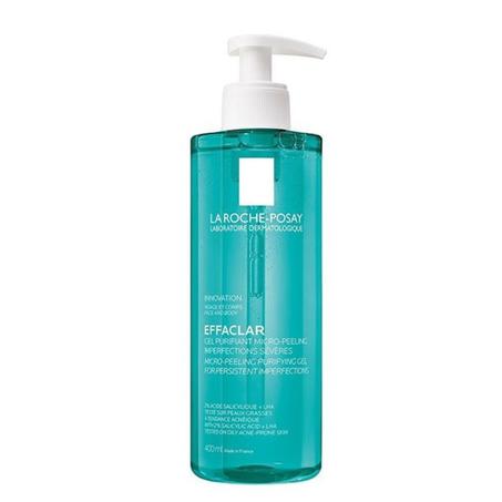La Roche-Posay Effaclar Gel Purifiant Micro-Peeling Peau Grasse Acnéique | 400ml