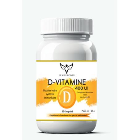 Health Power D-Vitamine 400UI 60 Comprimes