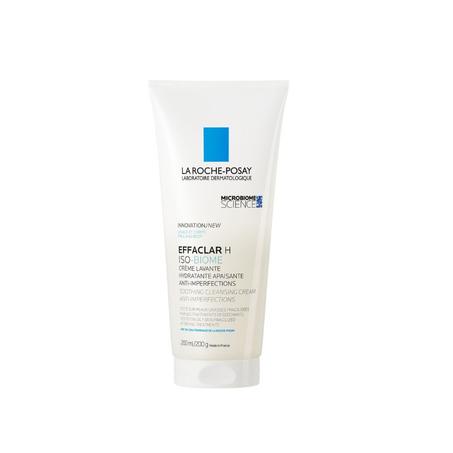 La-Roche-Posay EFFACLAR H ISO-BIOME Crème Nettoyante | Peau sèche à tendance acnéique | 200ml