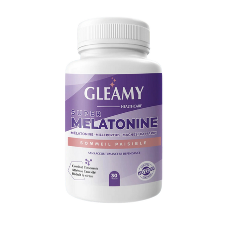 Lightbox Gleamy super Melatonine 30 gelules