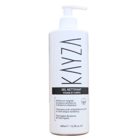 Kayza Gel Nettoyant Visage & Corps – 400ml