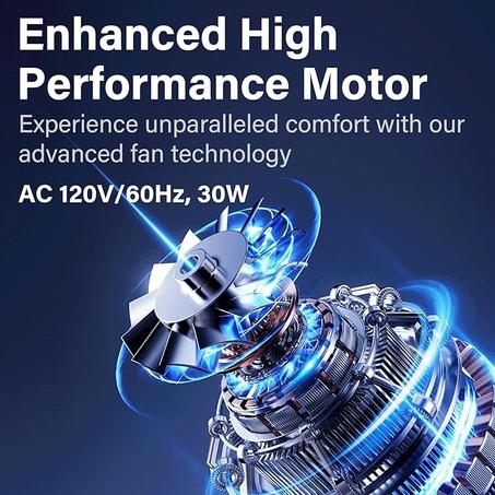 .مقاس 13 بوصة مع اهتزاز 80  مروحة برجية JRD مروحة طاولة صغيرة وقابلة للحمل لغرفة النوم أو المكتب المنزلي أو سطح المكتب