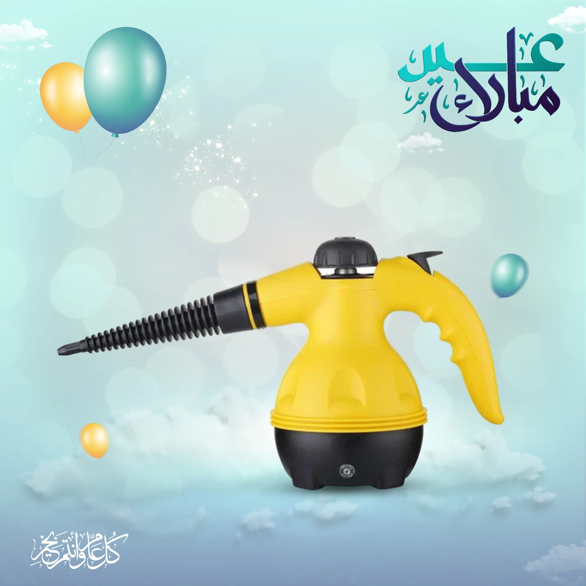 منظف بخار Denx بضمان عامين