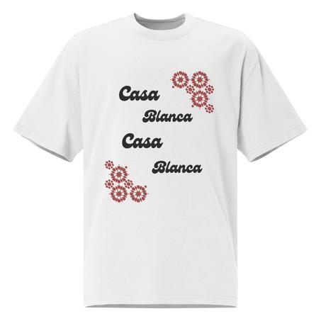 casablanca t-shirt blanc