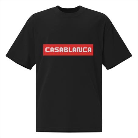 T-shirt Oversize Casablanca Rouge & Blanc