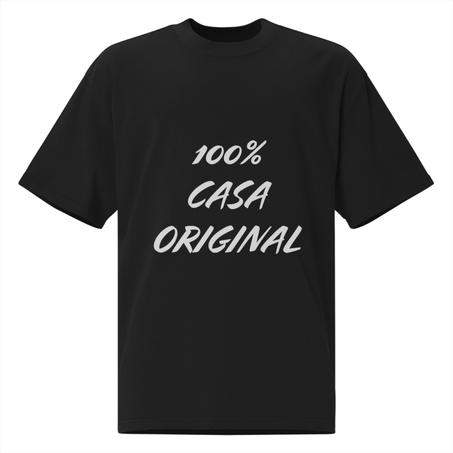 100% CASA ORIGINAL T-SHIRT NOIR