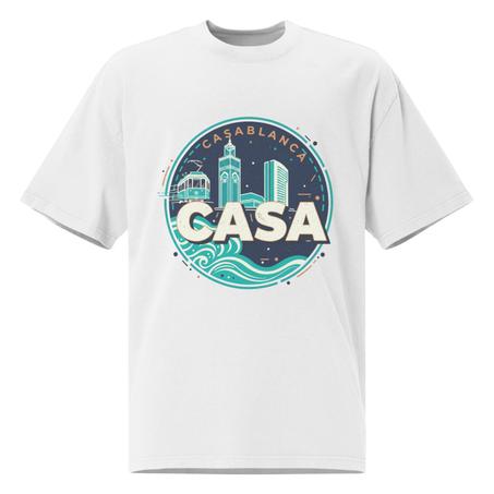 T-Shirt "CASA BLANCA - L'Énergie Urbaine"