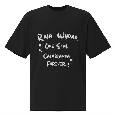 T-shirt Noir – Raja. Wydad.