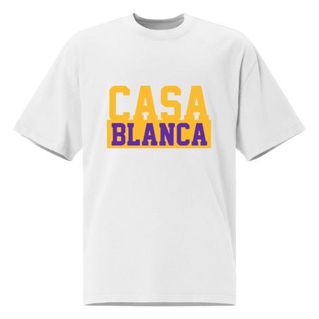T-shirt Blanc Logo Casablanca