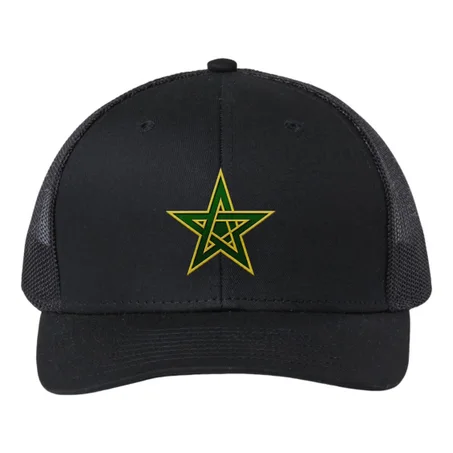 Casquette Maroc Noire/ Rouge – Style Moderne & Identité Marocaine