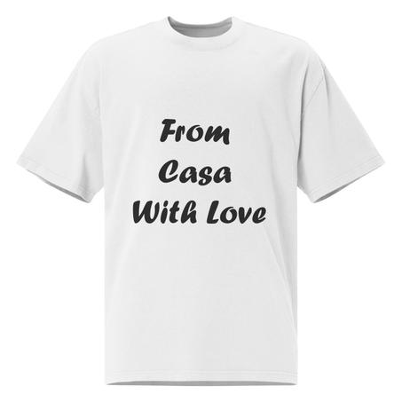 T-shirt Blanc – From Casa With Love