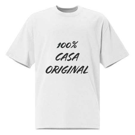 100% CASA ORIGINAL T-SHIRT blanc
