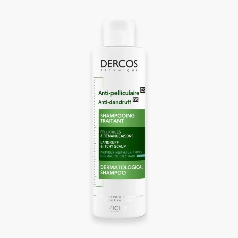 VICHY – Dercos DS Shampoing Traitant Anti-Pelliculaire Cheveux Normaux a Gras – 200ml