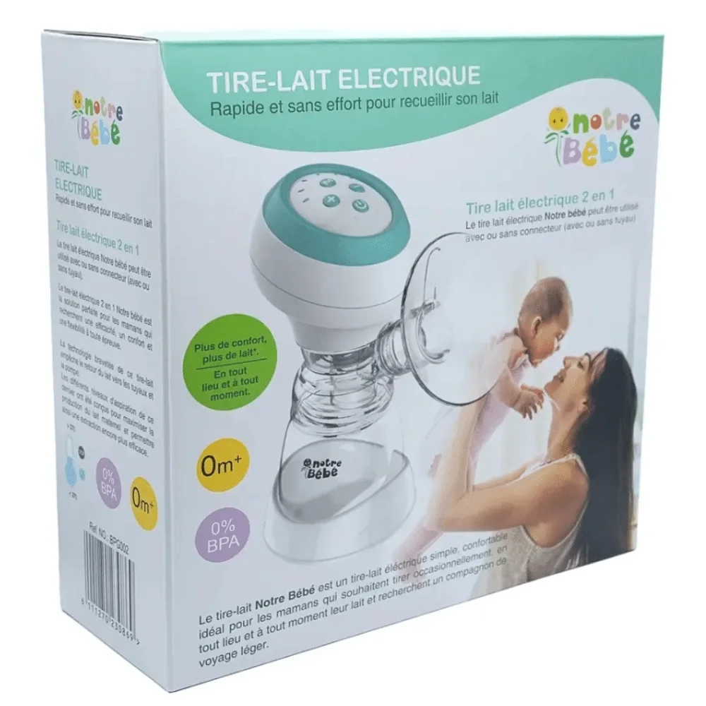 NOTRE BEBE – Tire-Lait Electrique 0mois+ – 1u