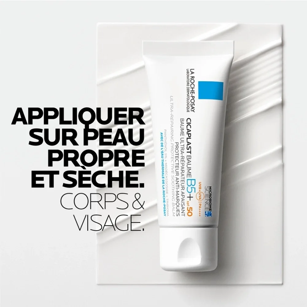 LA ROCHE-POSAY – Cicaplast Baume B5+ SPF50 Baume Reparateur Ultra Apaisant – 40ml