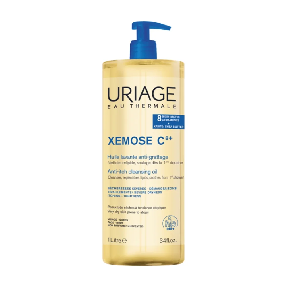 URIAGE – Xemose C8+ Huile Lavante Anti-Grattage – 1L