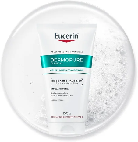 eucerin gel nettoyant triple action