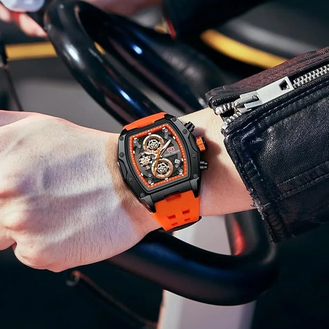 MINI FOCUS MF0473G Waterproof Chronograph