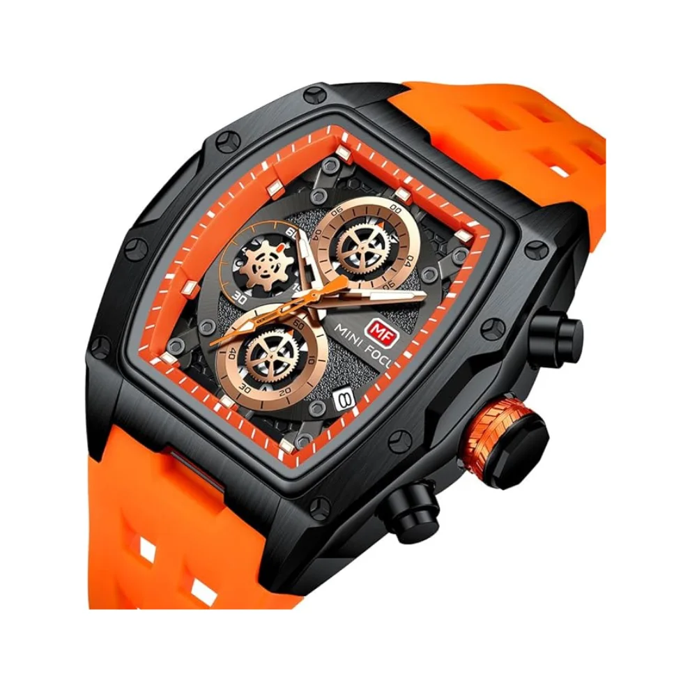 MINI FOCUS MF0473G Waterproof Chronograph