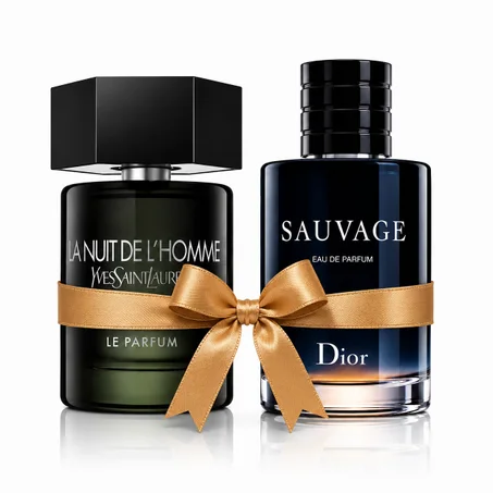 PACK 2 PARFUM SAUVAGE & LA NUIT DE L'HOMME 100ml