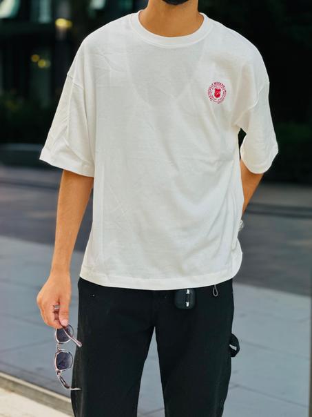 T-shirt Over Size 'Blanc' - Collection Original 2025