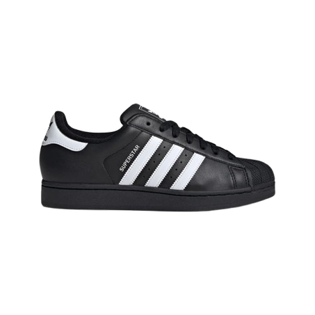 Adidas Superstar 'Noir' au Bonde Blanc