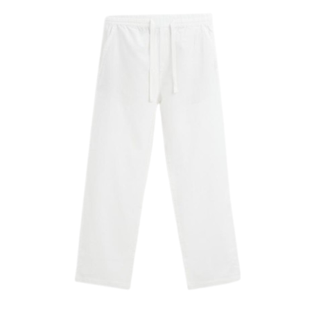 PANTALON ZARA décontracté 'Blanc'