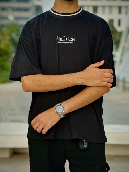 T-shirt Over Size 'Noir' - Collection Original 2025.