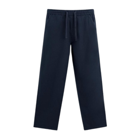 PANTALON ZARA décontracté 'Bleu Marine'