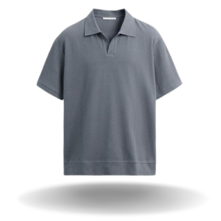 Polo Zara 'Gris taupe'