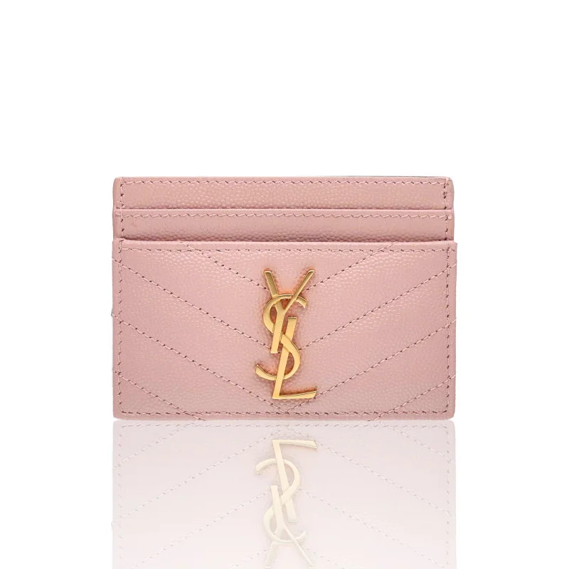 Porte Carte Ysl rose