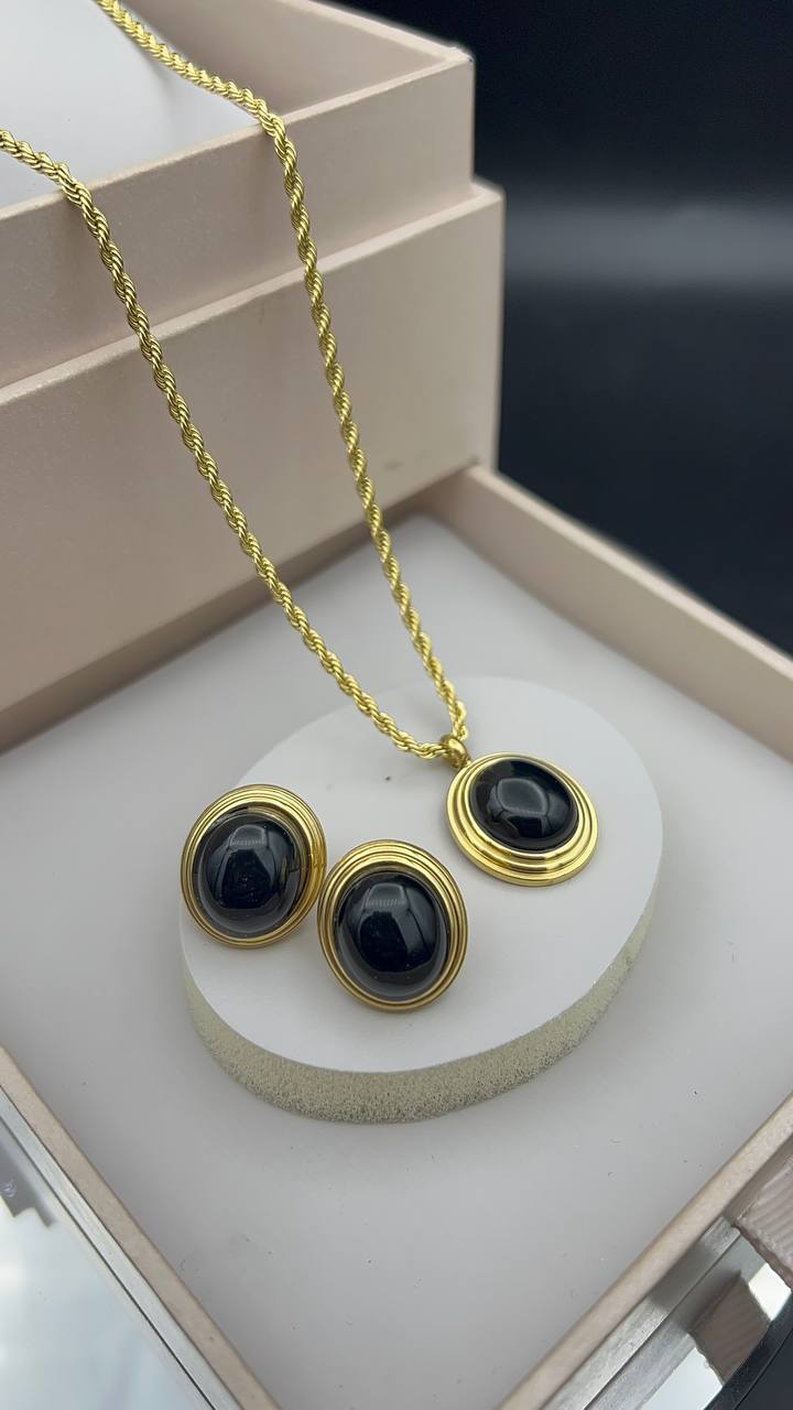 Parure Acier Vintage