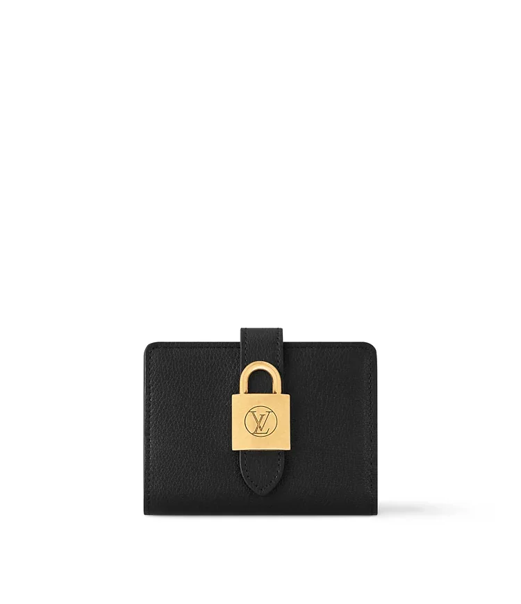 Port monnaie Lv noire cadna