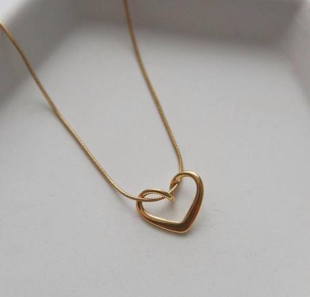 COLLIER COEUR Acier💓
