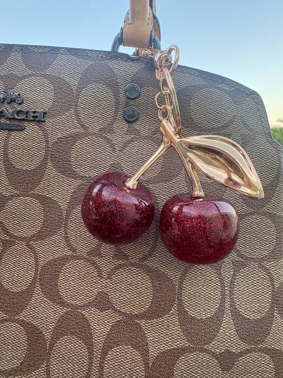 PORTE CLÉ CERISE 🍒