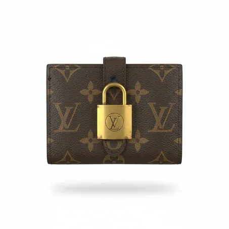 porte monnaie Lv marron