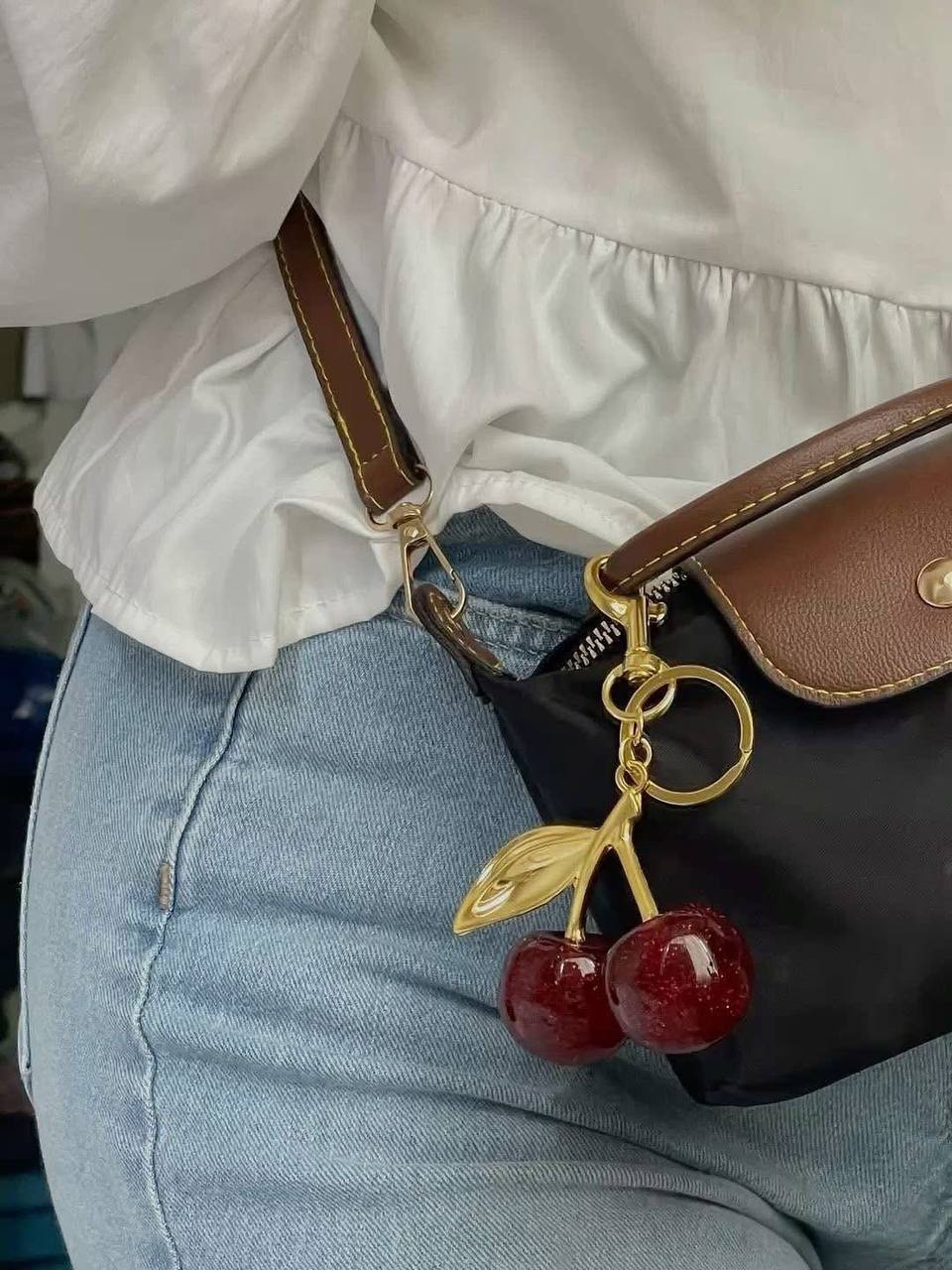 PORTE CLÉ CERISE 🍒