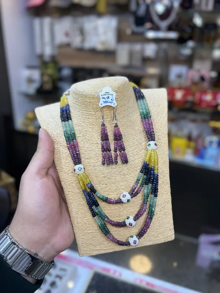 طقم زمرد و حلقات