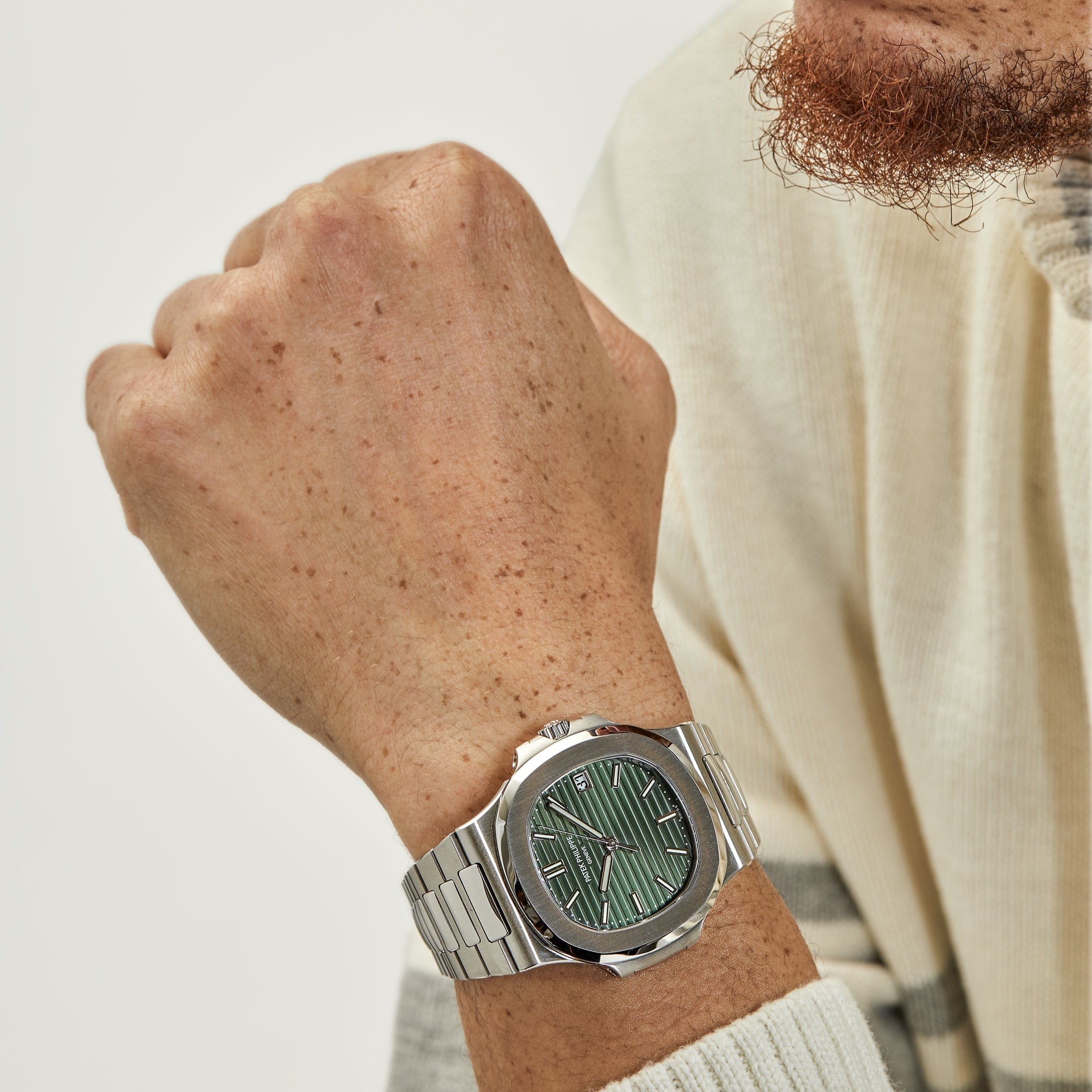 Patek Philippe Nautilus Green Dial By Orovia