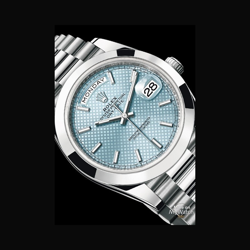 Rolex Oyster Perpetual Day-Date Blue Dial By Orovia
