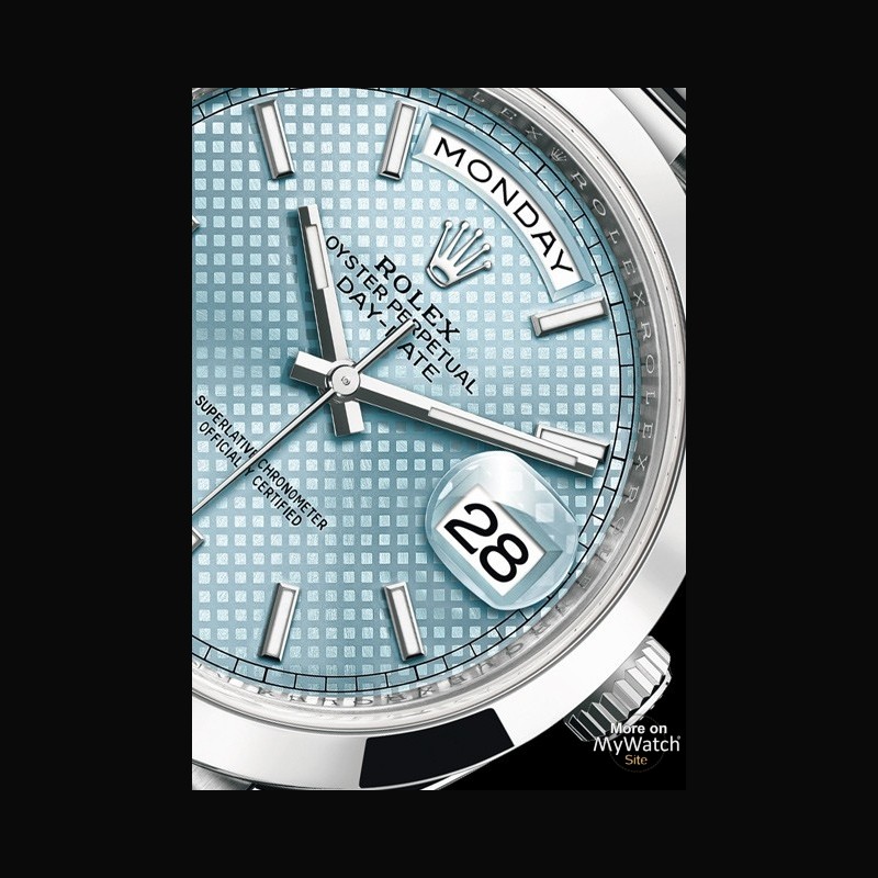 Rolex Oyster Perpetual Day-Date Blue Dial By Orovia