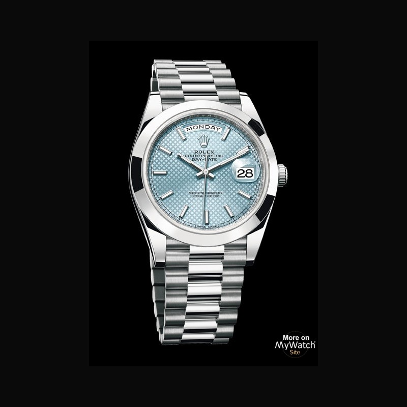 Rolex Oyster Perpetual Day-Date Blue Dial By Orovia