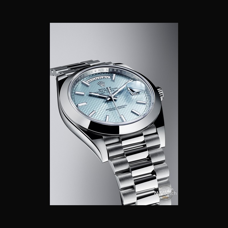 Rolex Oyster Perpetual Day-Date Blue Dial By Orovia