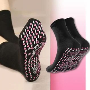Tourmaline thermal socks ( Black )