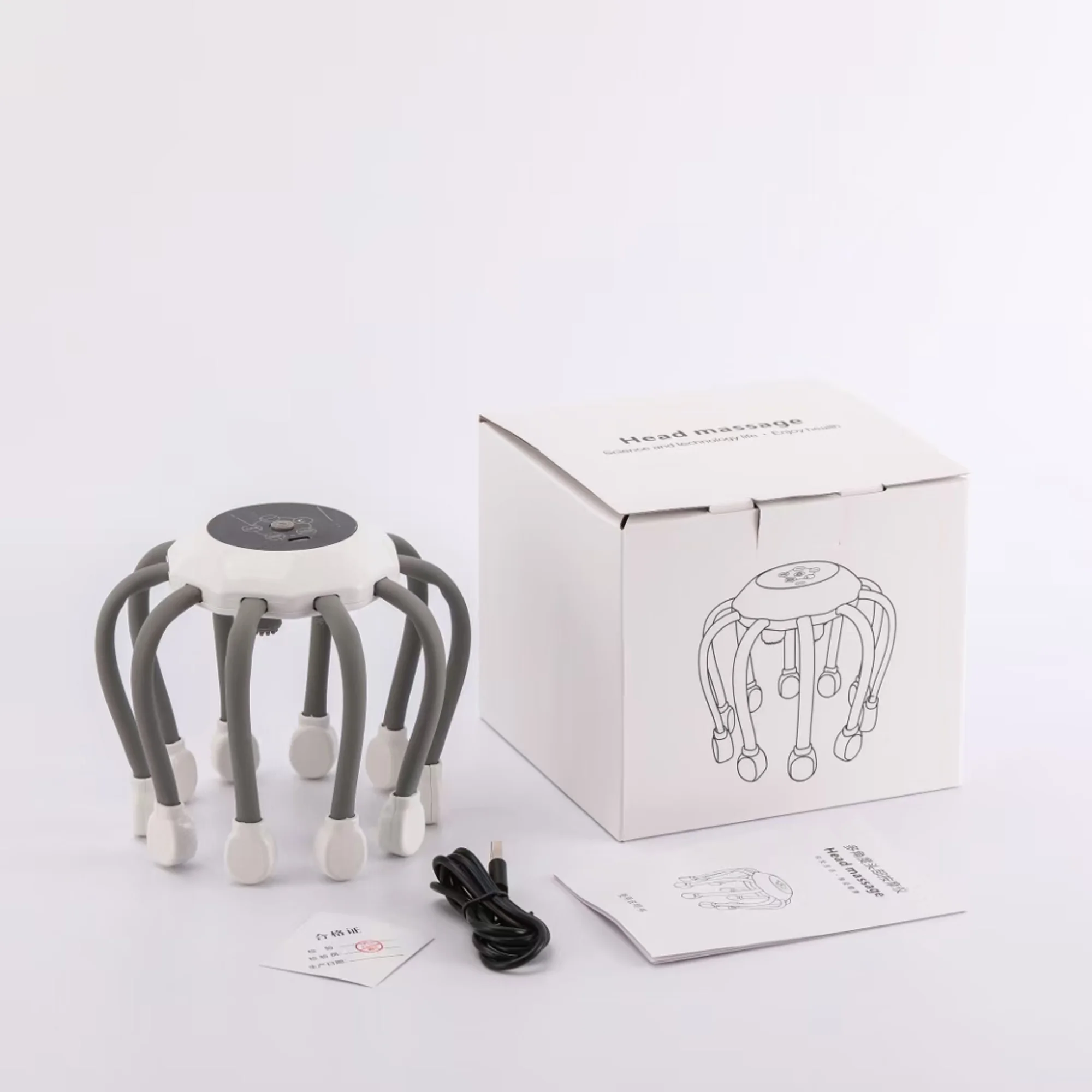 جهاز تدليك فروة الرأس على شكل أخطبوط