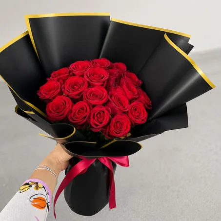 Bouquet de fleur rouge